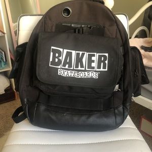 BAKER SKATEBOARDS BACKPACK~ RARE!